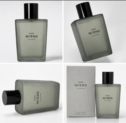 Zara W/End Till 8PM Eau De Toilette 100ml Tester Without Box Premium Long Lasting Fresh Everyday Fragrance for Men & Women
