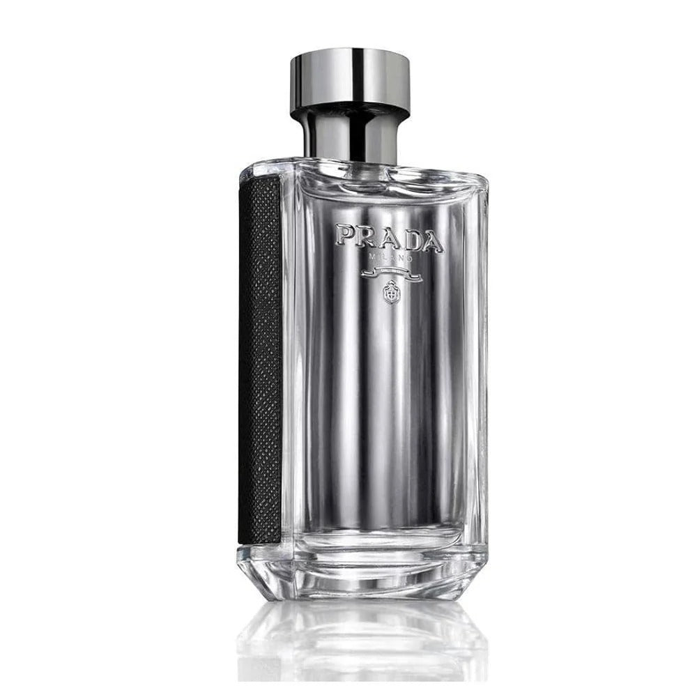 Prada L'Homme eau de toilette 100ml for men – long-lasting clean woody aromatic luxury designer fragrance