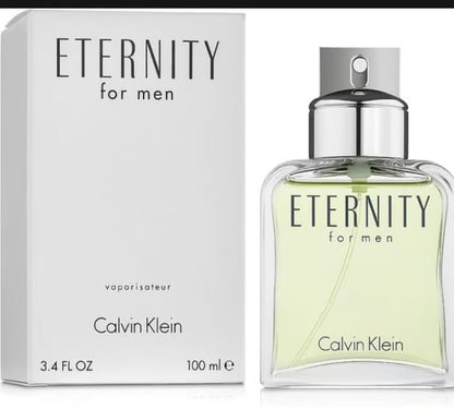 Calvin Klein Eternity Eau De Parfum 100ml for men – classic long-lasting aromatic fougère designer fragrance | tester