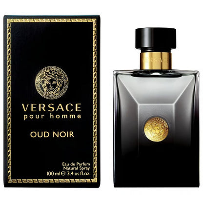 Versace Oud Noir Eau De Parfum 100ml For Men – Premium Bold & Exotic Luxury Fragrance For Men & Women