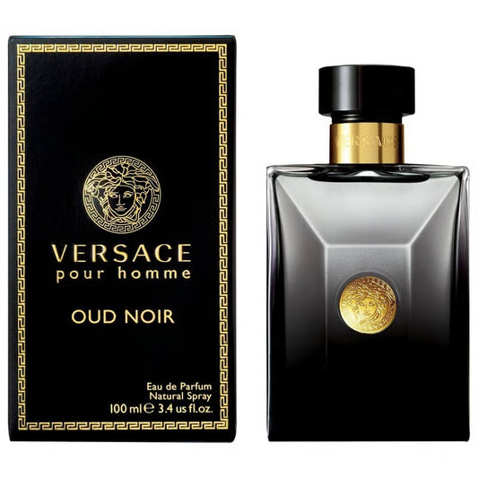 Versace Oud Noir Eau De Parfum 100ml For Men – Premium Bold & Exotic Luxury Fragrance For Men & Women