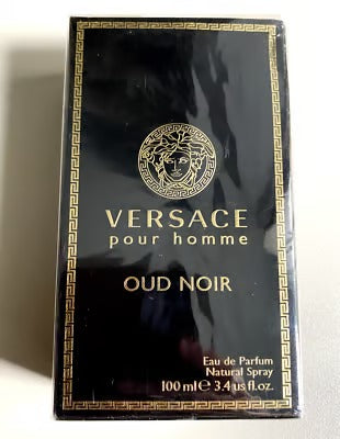 Versace Oud Noir Eau De Parfum 100ml For Men – Premium Bold & Exotic Luxury Fragrance For Men & Women