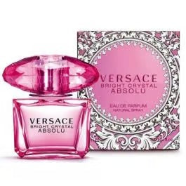 Versace Bright Crystal Absolu Eau De Parfum 90ml For Women – New, Elegant & Luxurious Long-Lasting Floral Fruity Designer Fragrance