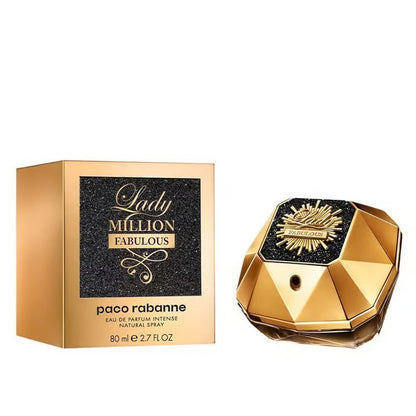 Paco Rabanne Lady Million Fabulous Eau De Parfum 80ml For Women – Luxury Long-Lasting Floral Amber Designer Fragrance