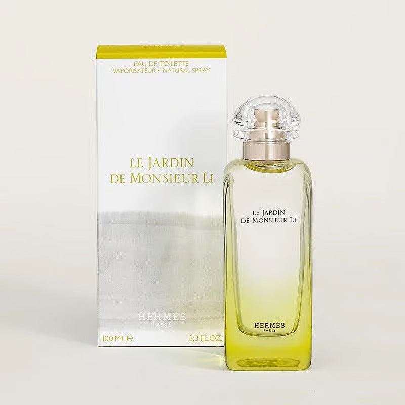 Hermes Le Jardin De Monsieur Li Eau De Toilette 100ml for Men & Women Premium Luxury Long Lasting Fresh Citrus Floral Woody Unisex Designer Fragrance