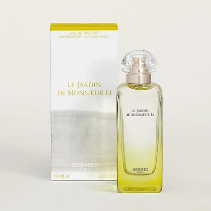 Hermes Le Jardin De Monsieur Li Eau De Toilette 100ml for Men & Women Premium Luxury Long Lasting Fresh Citrus Floral Woody Unisex Designer Fragrance