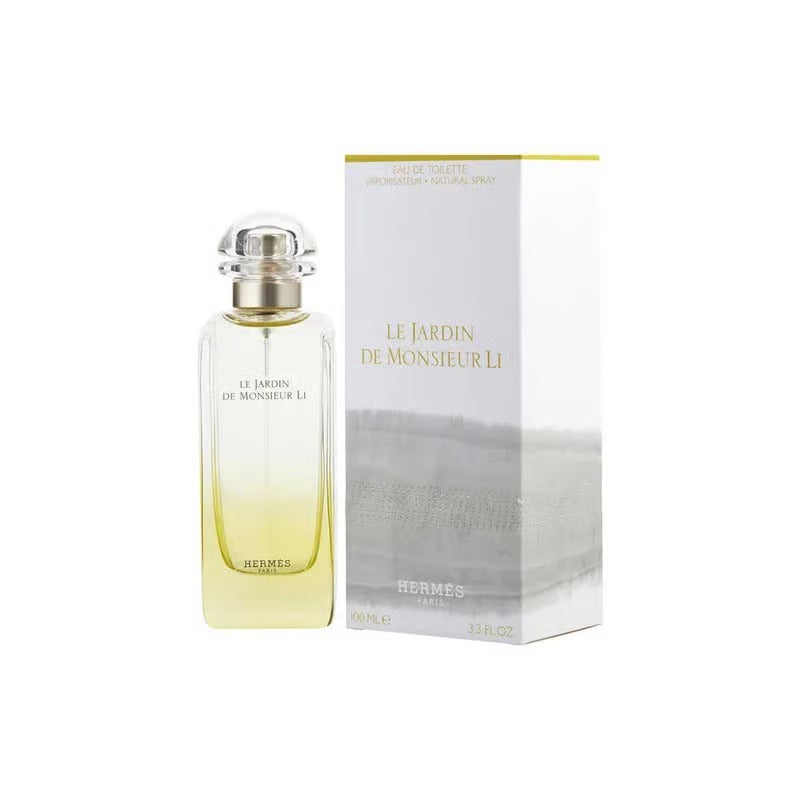 Hermes Le Jardin De Monsieur Li Eau De Toilette 100ml for Men & Women Premium Luxury Long Lasting Fresh Citrus Floral Woody Unisex Designer Fragrance