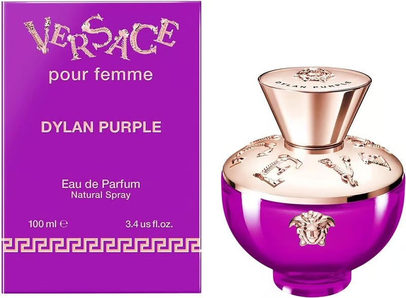 Versace Pour Femme Dylan Purple Eau De Parfum 100ml For Women – Elegant Fruity Floral Luxury Designer Fragrance