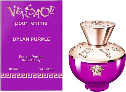 Versace Pour Femme Dylan Purple Eau De Parfum 100ml For Women – Elegant Fruity Floral Luxury Designer Fragrance