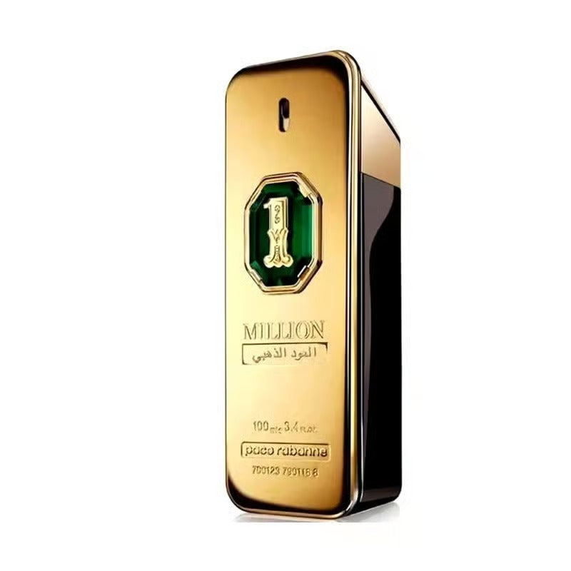 Paco Rabanne 1 Million Golden Oud Parfum Intense 100ml For Men – Luxury Long-Lasting Oud Woody Amber Fragrance