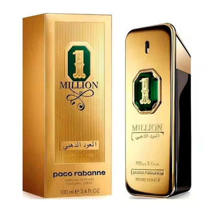 Paco Rabanne 1 Million Golden Oud Parfum Intense 100ml For Men – Luxury Long-Lasting Oud Woody Amber Fragrance