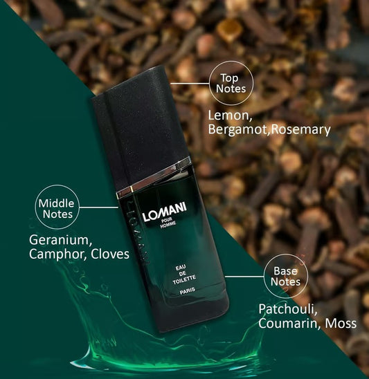 Lomani By Lomani Men Eau De Toilette Spray 100ml – Classic & Masculine Long-Lasting Fragrance