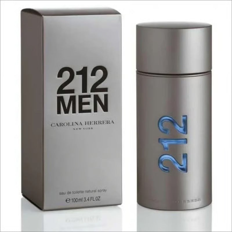 212 Men Eau De Toilette 100ml For Men – Fresh Citrus Woody Aromatic Long-Lasting Designer Fragrance