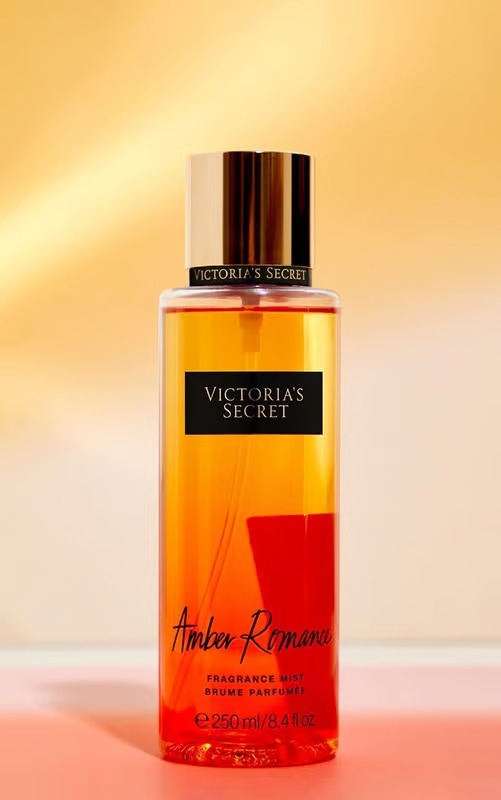 Victoria's Secret Amber Romance Body Mist 250ml For Women – Warm, Sweet & Sensual Fragrance Mist