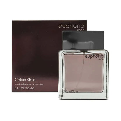 Calvin Klein Euphoria Eau De Toilette 100ml For Men – Fresh, Spicy & Woody Modern Fragrance
