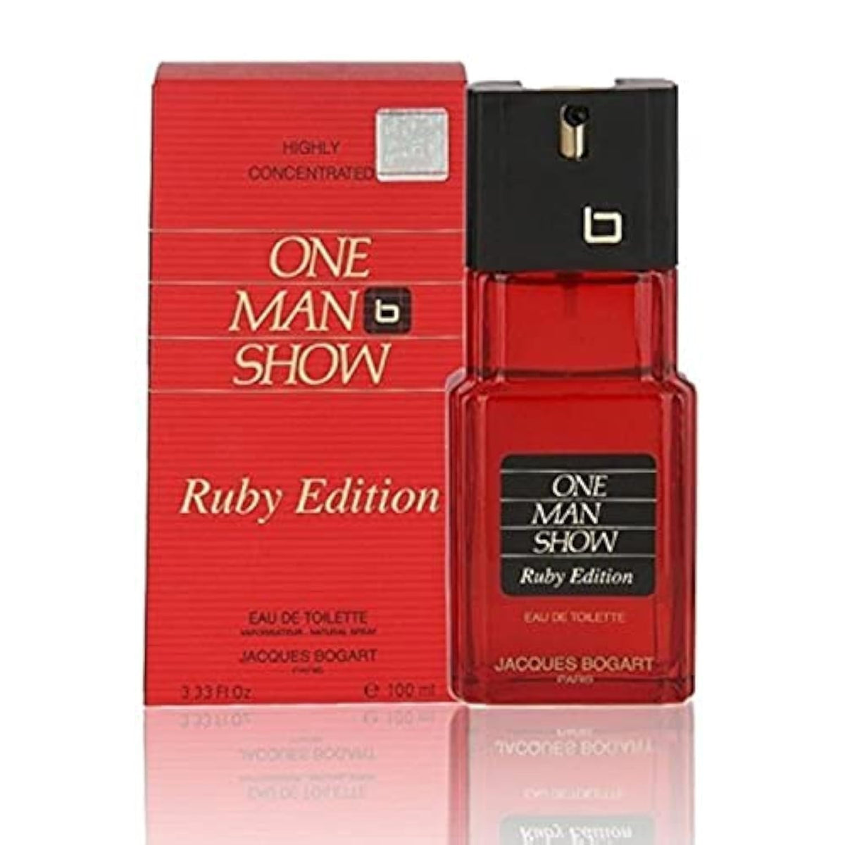 Jacques Bogart One Man Show Ruby Edition Eau De Toilette 100ml for Men Classic Bold Sophisticated Fragrance