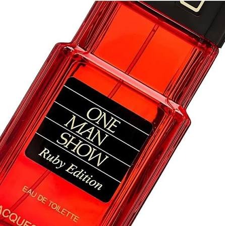 Jacques Bogart One Man Show Ruby Edition Eau De Toilette 100ml for Men Classic Bold Sophisticated Fragrance
