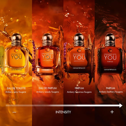 Emporio Armani Stronger With You Absolutely Parfum 100ml for Men Rich Intense Elegant Signature Scent