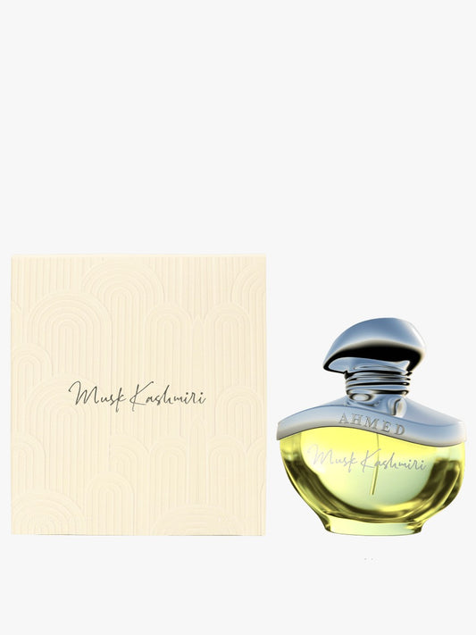 Ahmed Al Maghribi Musk Kashmiri EDP 60ml – Soft Fresh Powdery Musk Perfume for Men & Women