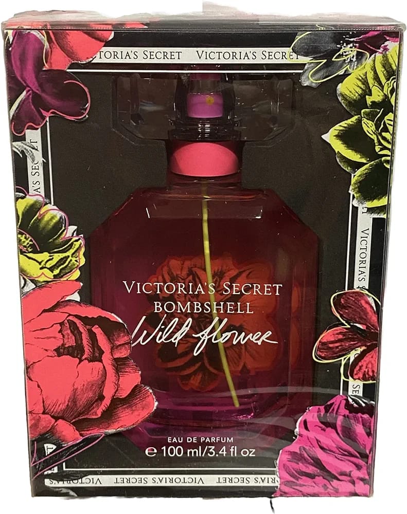 Victoria’s Secret Bombshell Wild Flower Eau de Parfum – 100ml | Floral & Fresh Perfume for Women