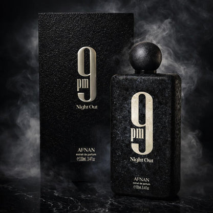Afnan 9PM Extrait de Parfum 100ml – Sweet Spicy Amber Unisex Fragrance