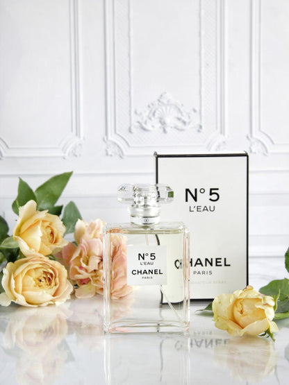 Chanel No.5 L’Eau Eau de Toilette for Women 100ml – Fresh Floral Citrus Luxury Fragrance
