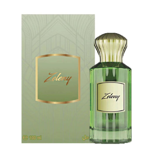 Ahmed Al Maghribi Zeleny Eau De Parfum – Refreshing Unisex Green Citrus Perfume 100ml