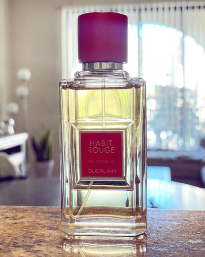 Guerlain Habit Rouge Eau de Toilette for Men 100ml – Warm Oriental Citrus Luxury Fragrance