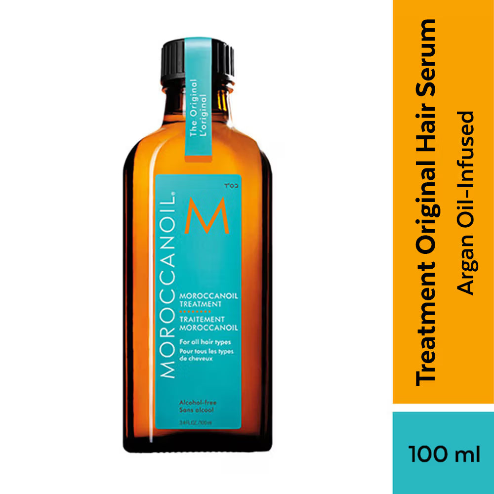 Moroccanoil Treatment Original Argan Oil 100 ML | Hair Treatment for Smooth Shine Hydration and Frizz Control Professional Nourishing Hair Oil