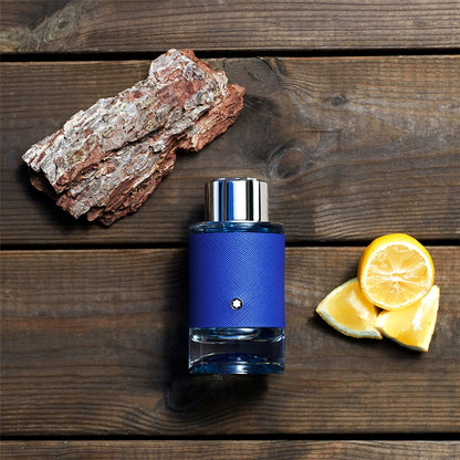 Mont Blanc Explorer Ultra Blue Eau de Parfum 100ml 3.3 fl oz Men’s Fresh Marine Citrus Long Lasting Fragrance