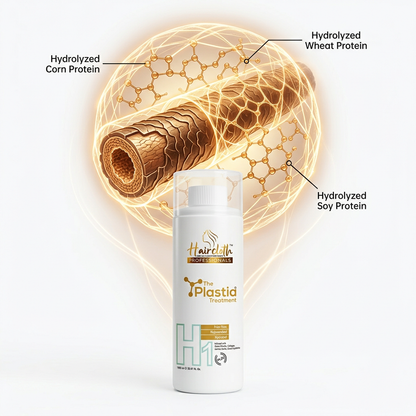 Haircloth Professionals The Plastia Treatment Anti Aging Keratin Repair Hair Treatment Smooth Hydrate Rejuvenate with Natural Ingredients