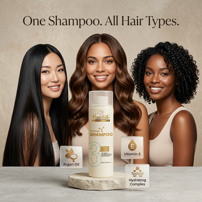 Haircloth Professionals Post Care Shampoo 1000ML Paraben and Sulphate Free Repair Moisturizing Strengthening Volume Boost Shampoo
