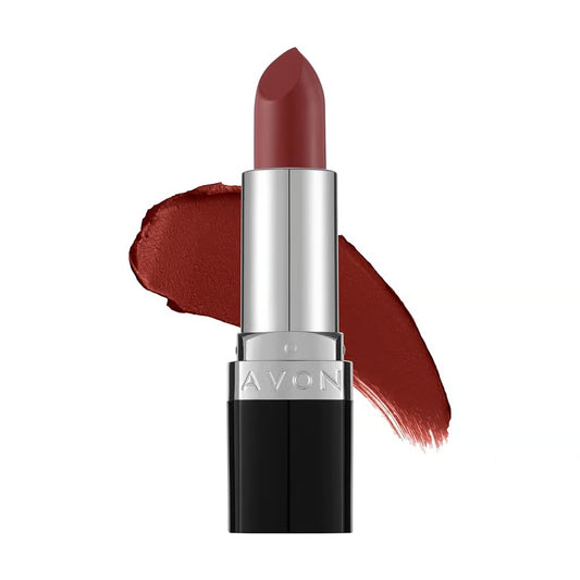 AVON True Color Buttered Rum Cream Lipstick 3.8g – Long-Lasting Brown Lipstick