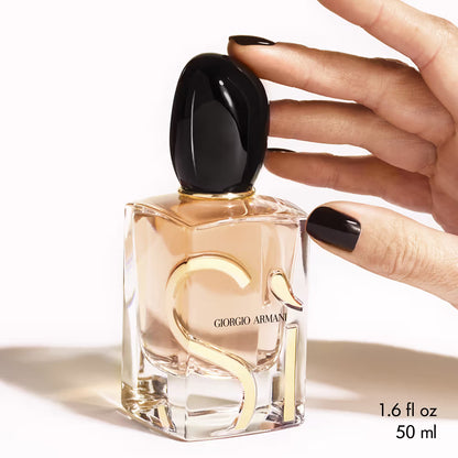 Giorgio Armani Sì Eau de Parfum 100ml 3.4 fl oz Women’s Chypre Fruity Blackcurrant Vanilla Luxury Perfume