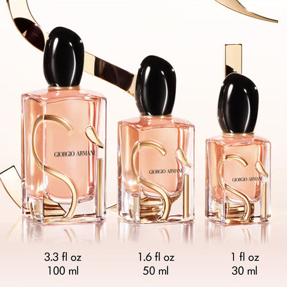 Giorgio Armani Sì Eau de Parfum 100ml 3.4 fl oz Women’s Chypre Fruity Blackcurrant Vanilla Luxury Perfume