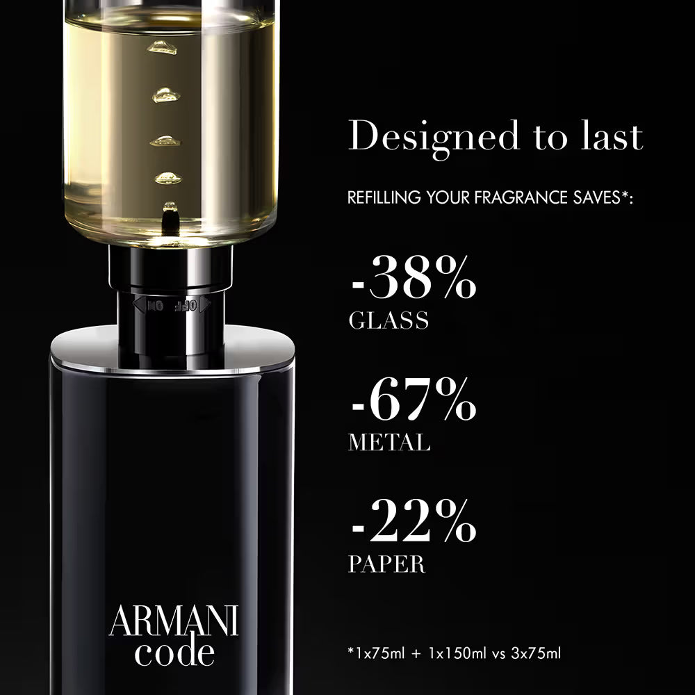 Armani Code Giorgio Armani Eau de Toilette 125ml 4.2 fl oz Men’s Fresh Spicy Woody Fragrance