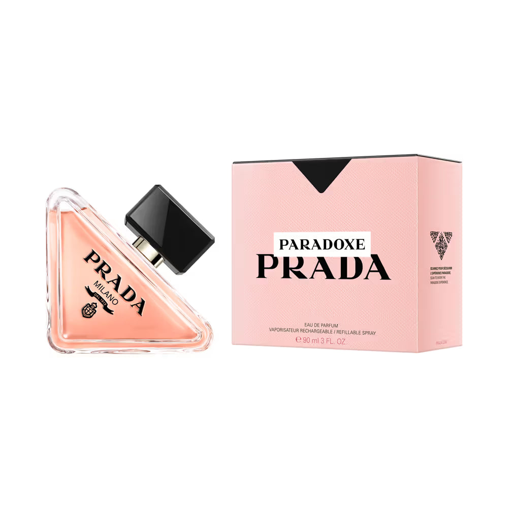 Prada Paradoxe Eau de Parfum 90ml 3 fl oz Women’s White Floral Amber Perfume Long Lasting Signature Scent
