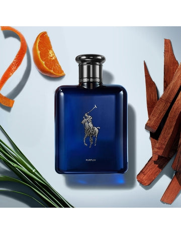 Polo Ralph Lauren Blue Parfum 125ml 4.2 fl oz Men’s Fresh Woody Long Lasting Premium Fragrance