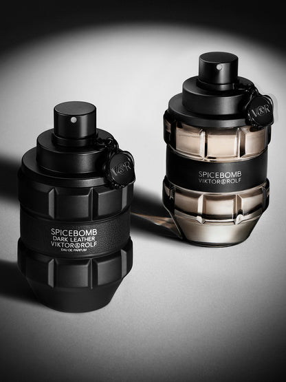 Viktor & Rolf Spicebomb Dark Leather Eau de Parfum 90ml 3.04 fl oz Intense Leather Spicy Men’s Perfume