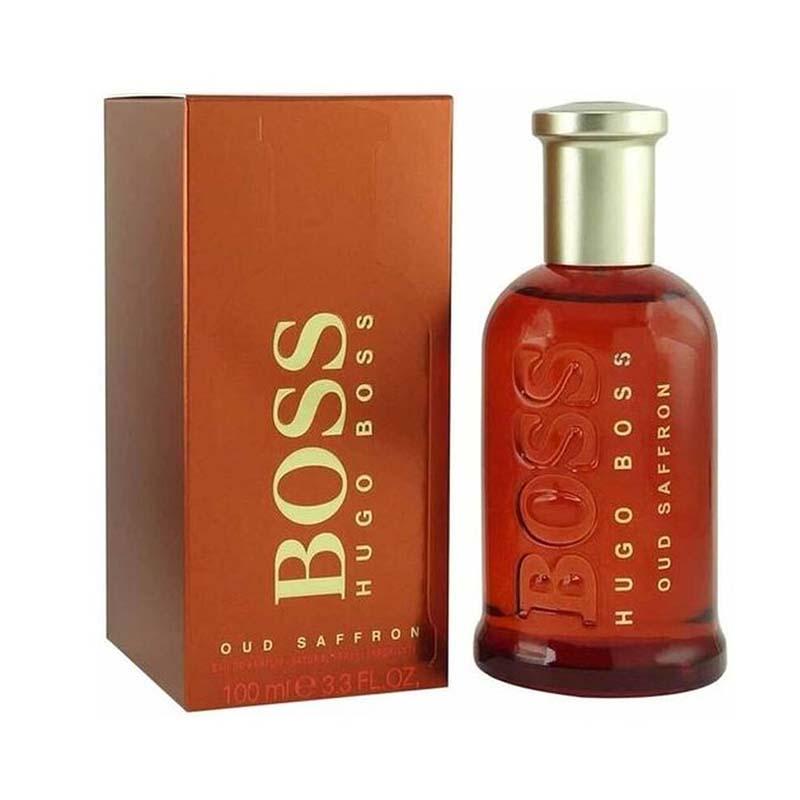 Hugo Boss Oud Saffron Eau de Parfum 100ml 3.3 fl oz Unisex Woody Spicy Luxury Perfume
