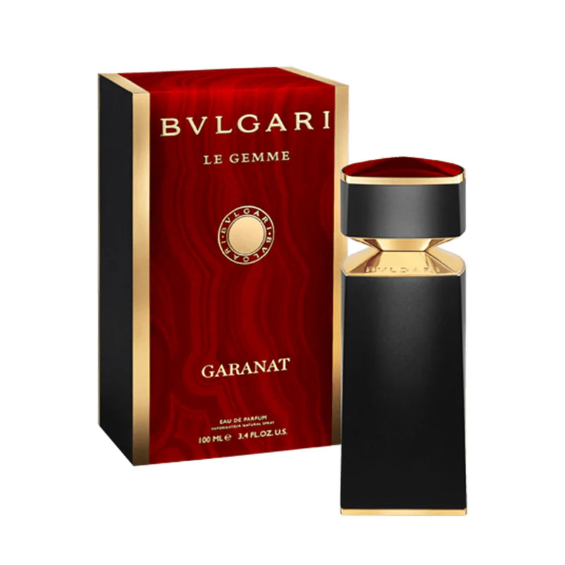 Bvlgari Le Gemme Garanat Eau de Parfum 100ml 3.4 fl oz U.S. Edition Luxury Amber Rose Unisex Perfume