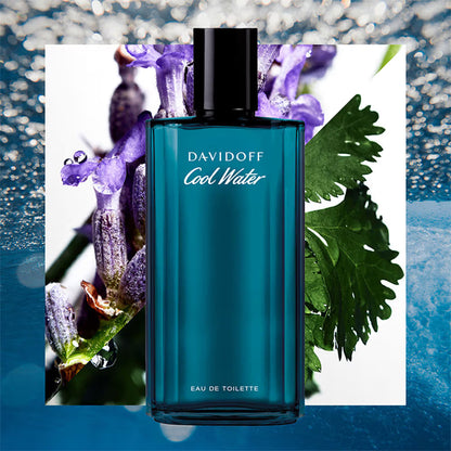 Davidoff Cool Water Eau de Toilette for Men 125ml – Fresh Aquatic Aromatic Fragrance