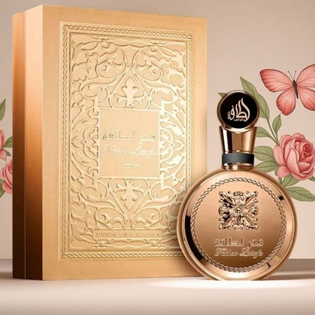 Lattafa Fakhar Gold Extrait de Parfum 100ml – Amber Woody Luxury Unisex Fragrance
