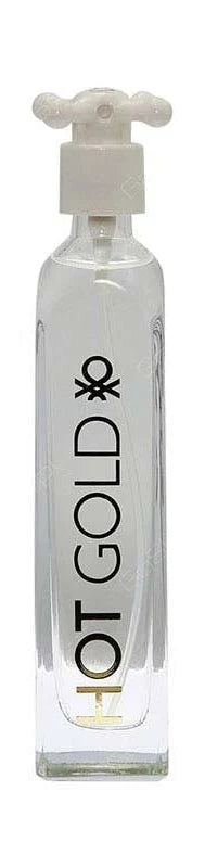 United Colors Of Benetton Hot Gold Eau De Toilette for Women 100ml – Warm, Elegant & Long-Lasting Floral Fragrance