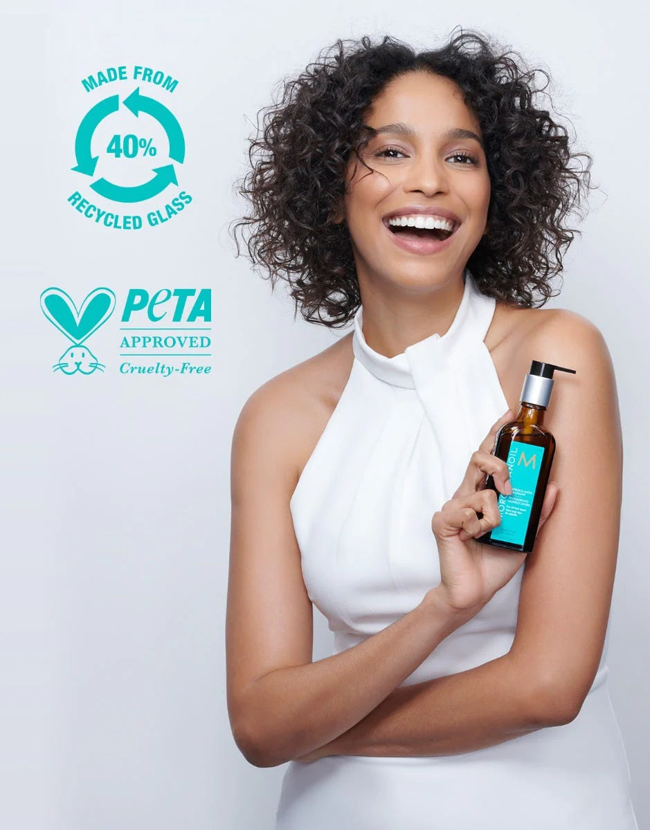 Moroccanoil Treatment Original Argan Oil 100 ML | Hair Treatment for Smooth Shine Hydration and Frizz Control Professional Nourishing Hair Oil