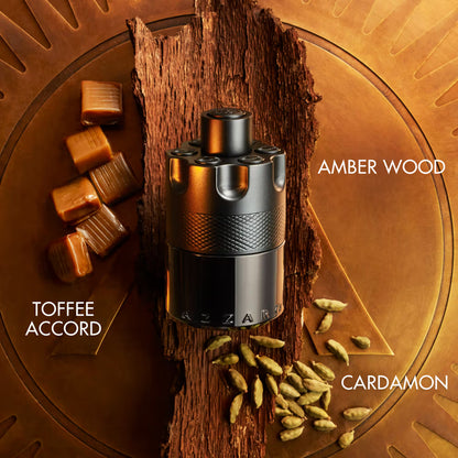 Azzaro The Most Wanted Eau de Parfum Intense 100ml 3.4 fl oz Men’s Spicy Amber Woody Night Fragrance