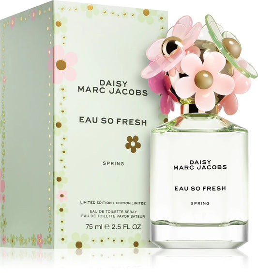 Marc Jacobs Daisy Eau So Fresh Spring Eau de Toilette 75ml 2.5 fl oz Women’s Fresh Fruity Floral Perfume