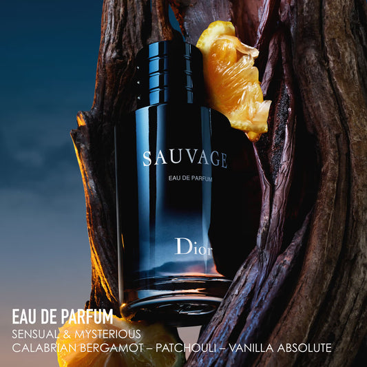 Dior Sauvage Eau de Parfum 100ml 3.4 fl oz Men’s Fresh Spicy Amber Luxury Long Lasting Perfume