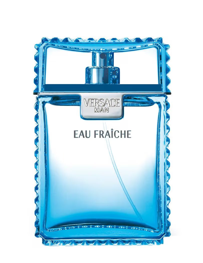 Versace Man Eau Fraiche Eau de Toilette for Men 100ml – Fresh Aquatic Citrus Fragrance
