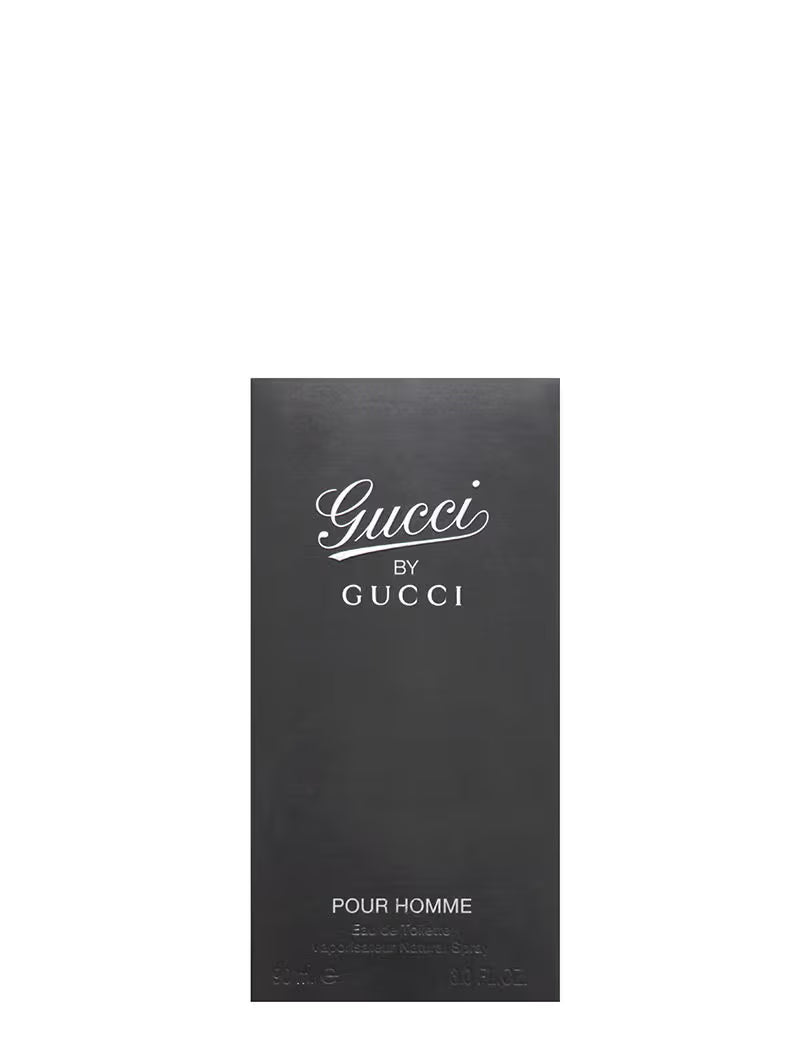 Gucci by Gucci Pour Homme black packaging on a white background Gucci by Gucci Pour Homme Eau de Toilette 90 ml (3 fl.oz)